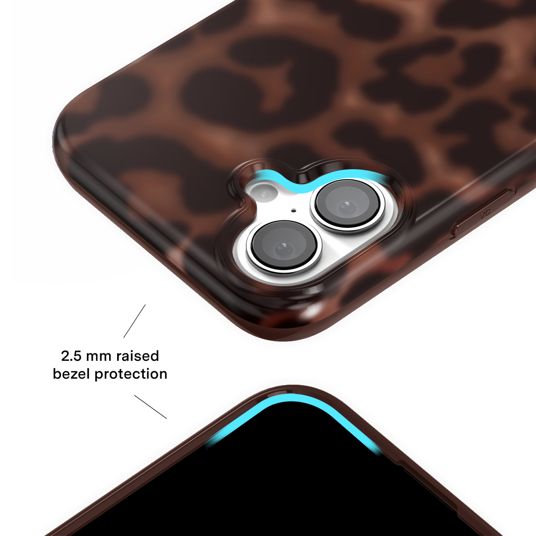 It Girl Leopard iPhone Case