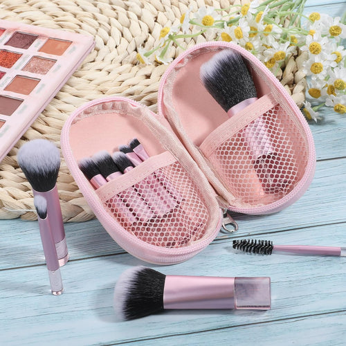 10pc Mini Travel Makeup Brush Set